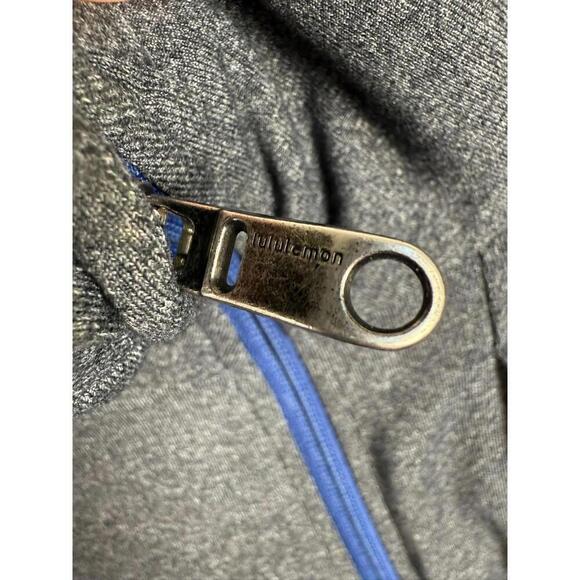 Lululemon Men's PrePost Jacket Heathered Black Gray Size M Full Zip - Picture 2 of 7